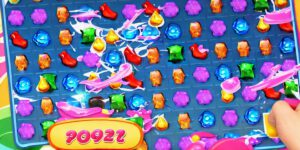 How to beat 296 candy crush