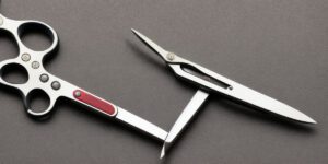 How to clean hair cutting scissors