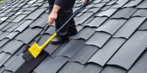 How to clean slate roof tiles
