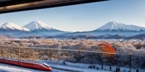 A Streamlined Journey from Narita to Nozawa Onsen: Traveling by Train in Japan
