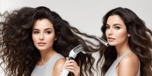How to blow dry digital perm