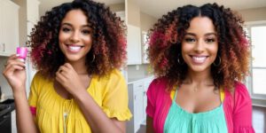 How to apply via natural hair color