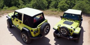 How to carry a kayak on a soft top jeep