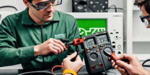 How to use greenlee multimeter