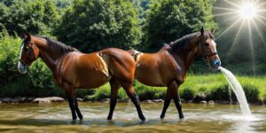 The Essential Art of Drenching Horses: Saving Lives through Hydration in Hot Weather