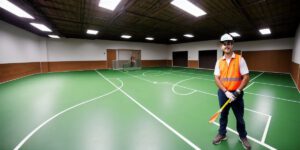 How to build a racquetball court