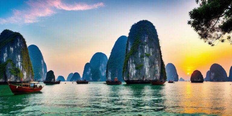 A Seamless Journey: From Halong Bay to Cat Ba Island in 256 Words